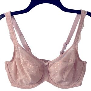 Rosa Faia Bra, Selma Uplift Rosewood Full Cup Bra, Underwire, Lace, 36F, NWT